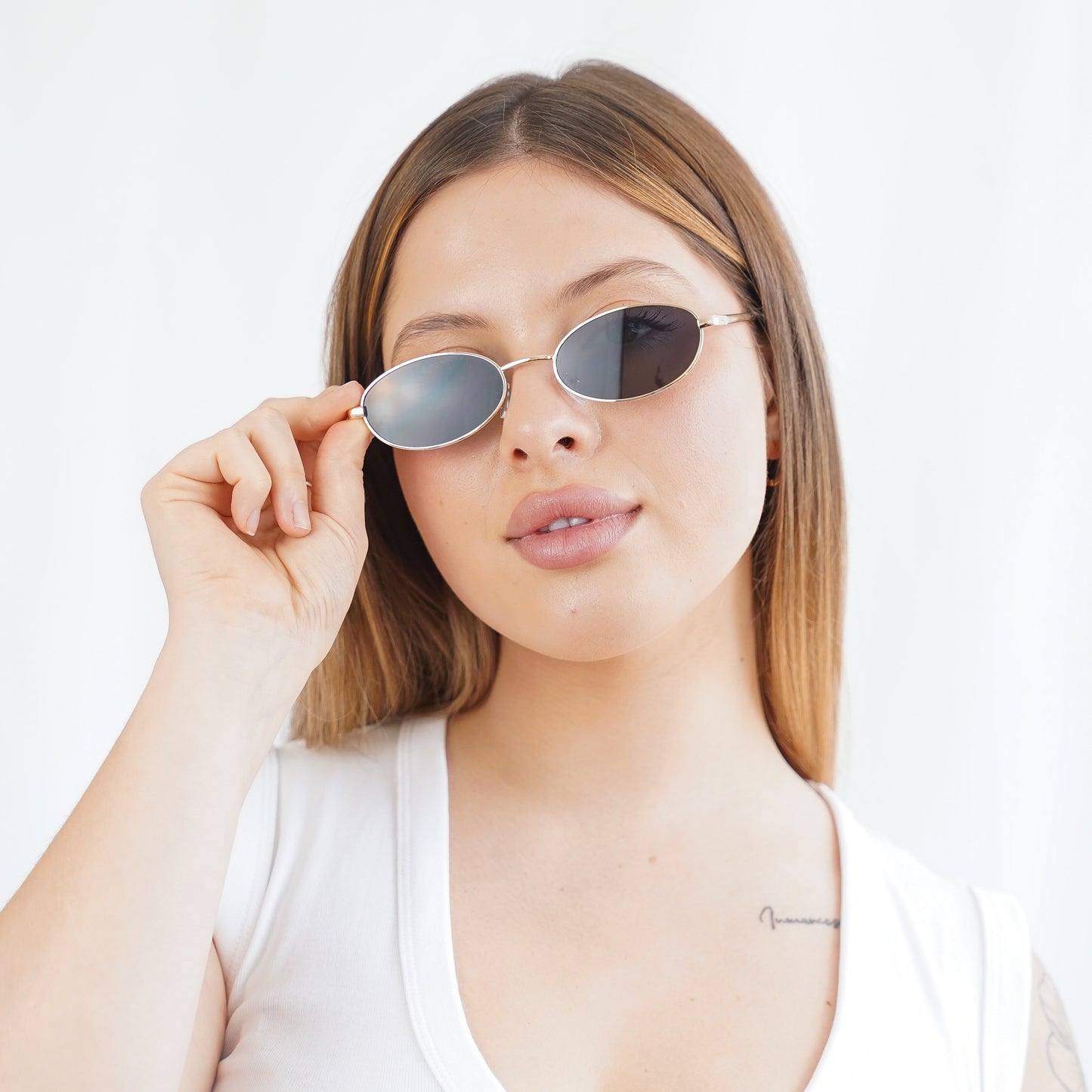 Lentes de Sol Golden Oval