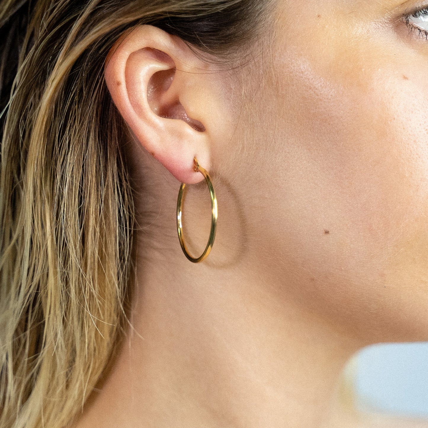 Aros Básicos - Distintos Tamaños - Dorado y Plateado