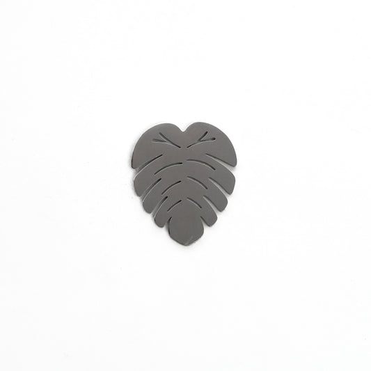 Caravanas Monstera Silver