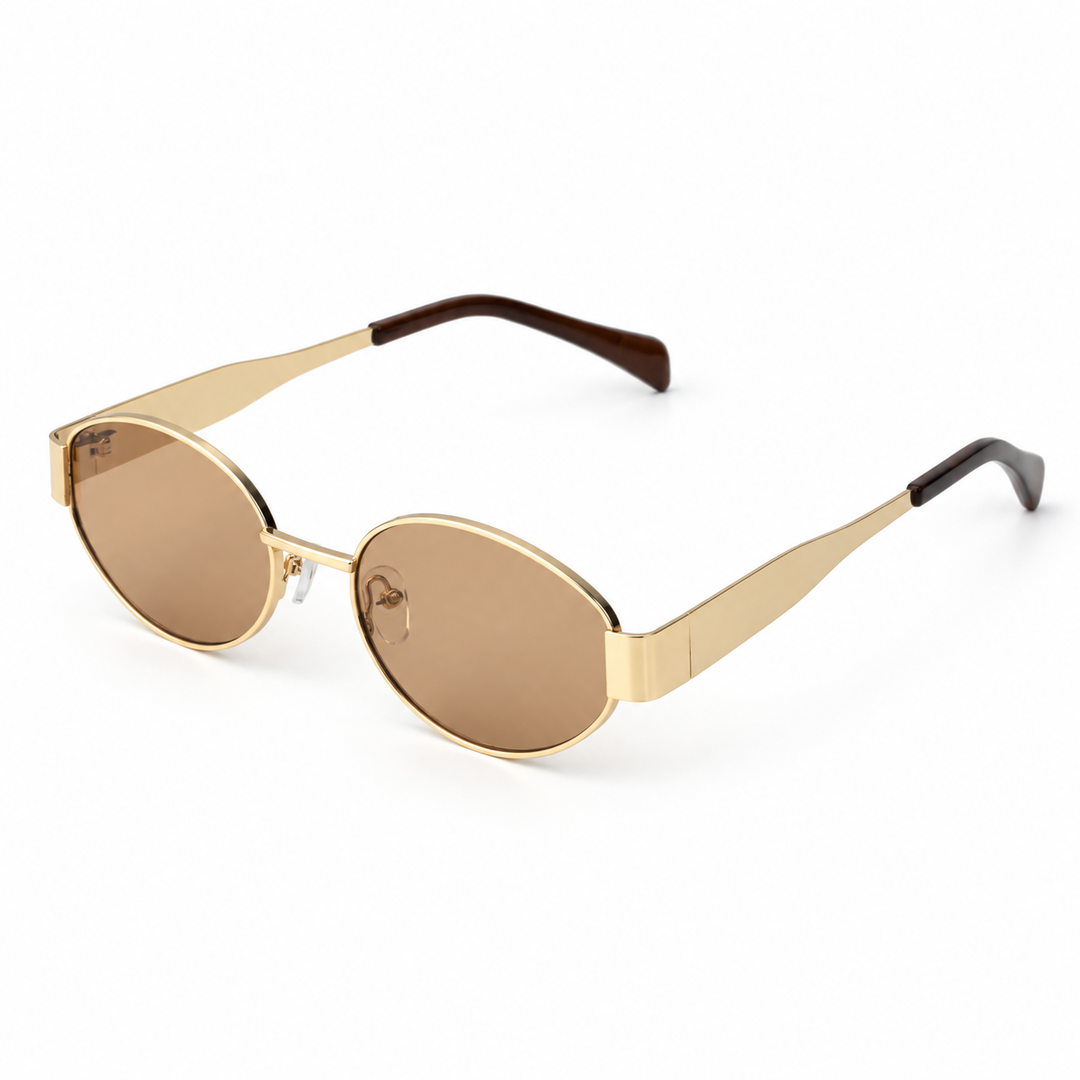 Lentes de Sol Golden Round