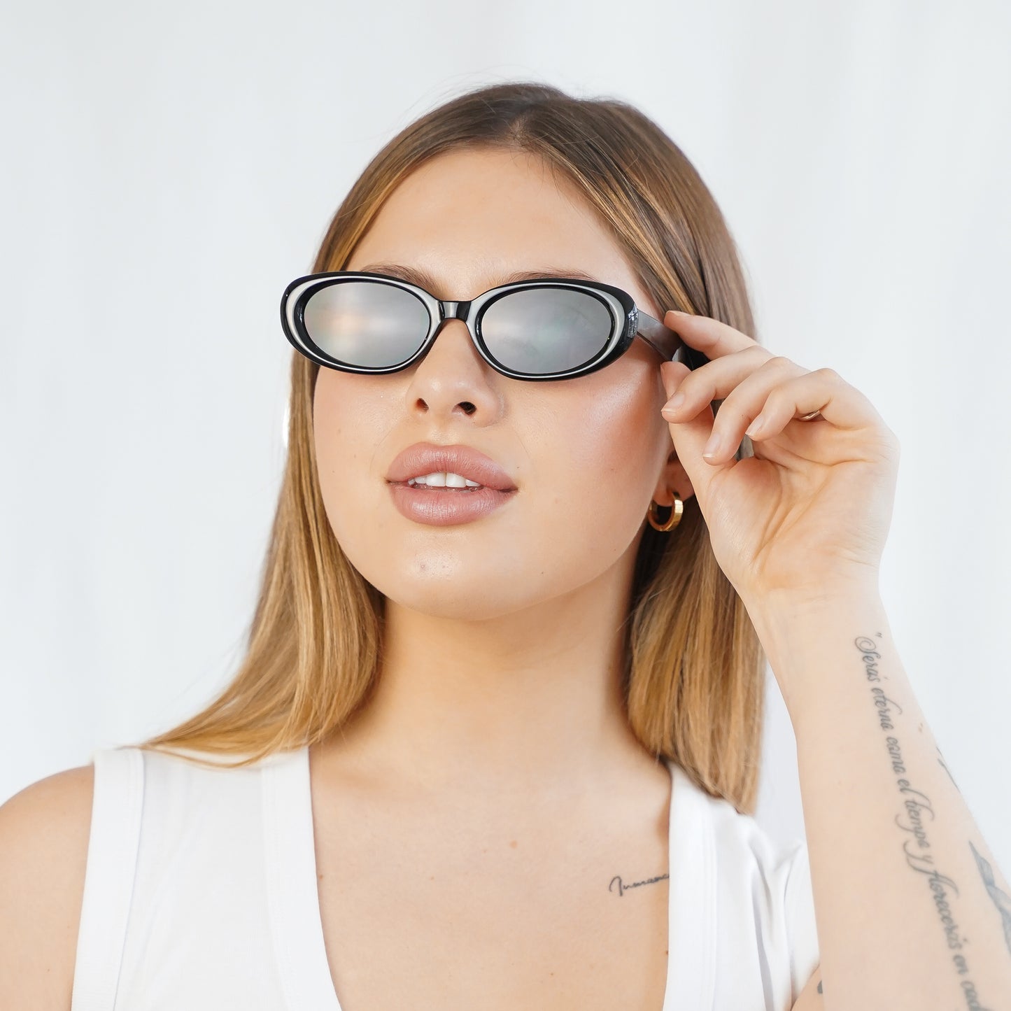 Lentes de Sol Retro Oval - Filtro UV400