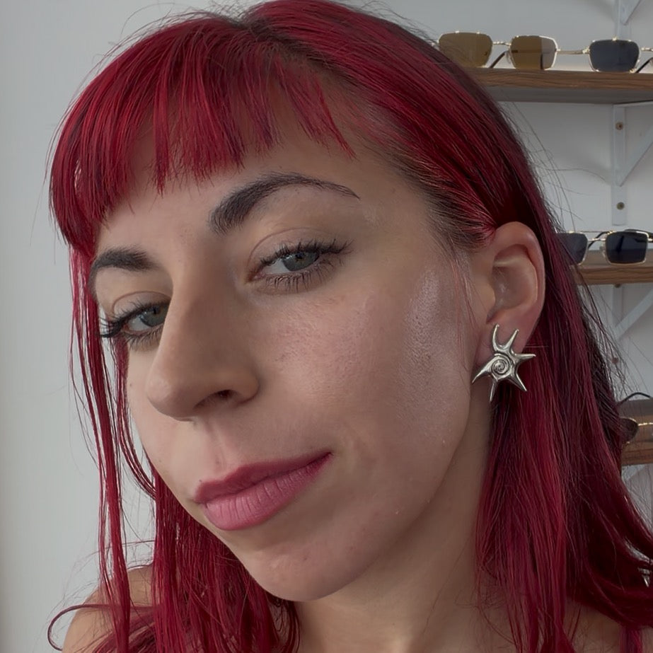 Caravanas Zaira Silver