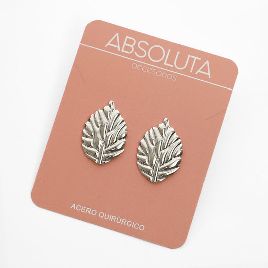 Caravanas Silver Leaf