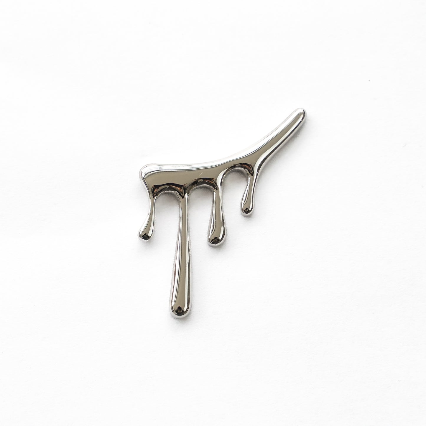 Caravanas Liquid Metal Silver