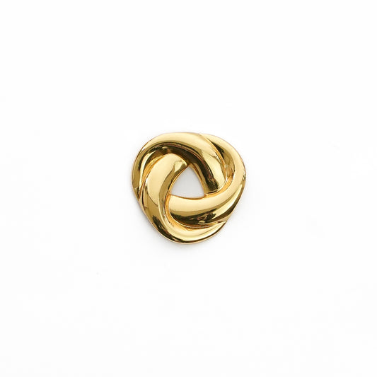 Caravanas Aura Nudo Gold