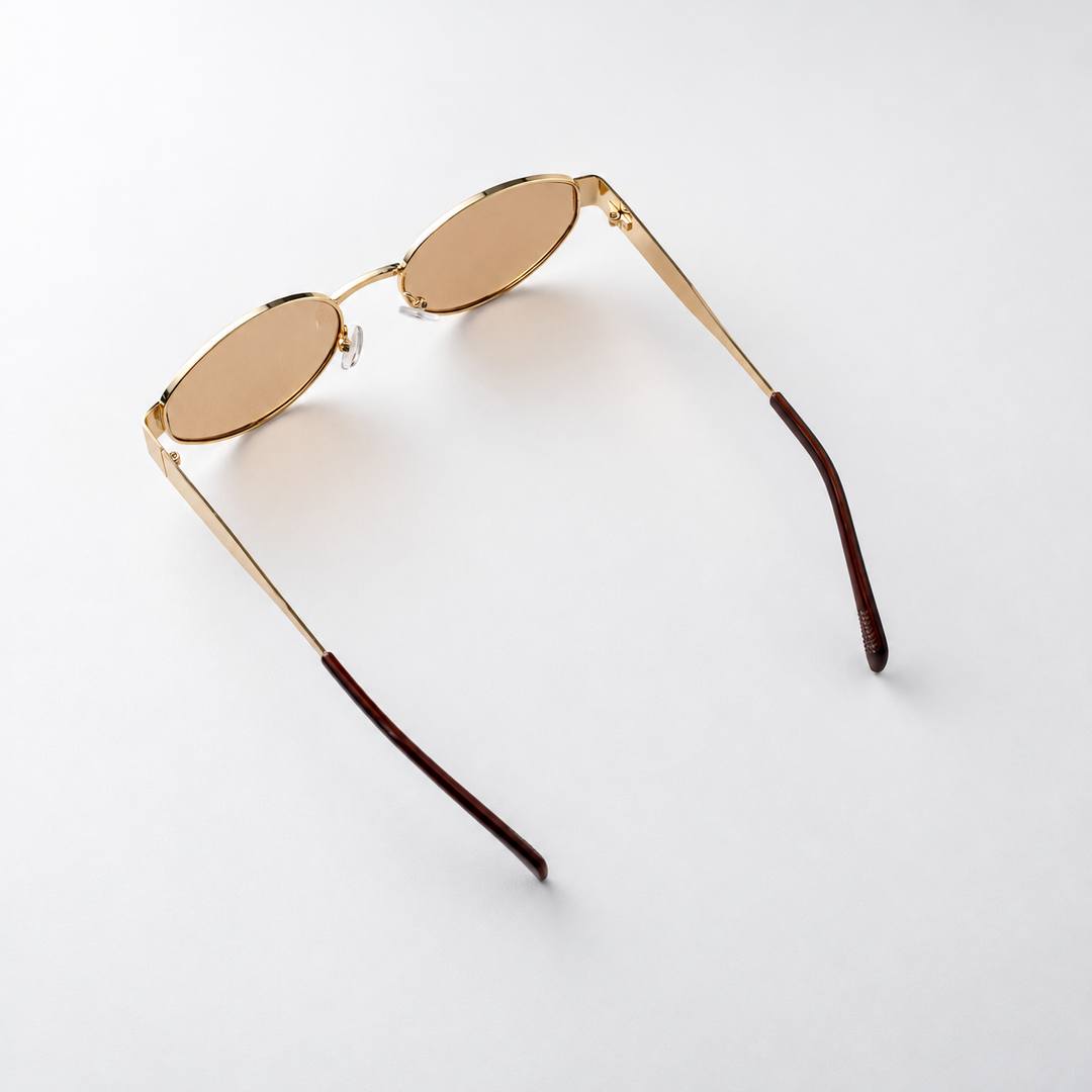 Lentes de Sol Golden Round