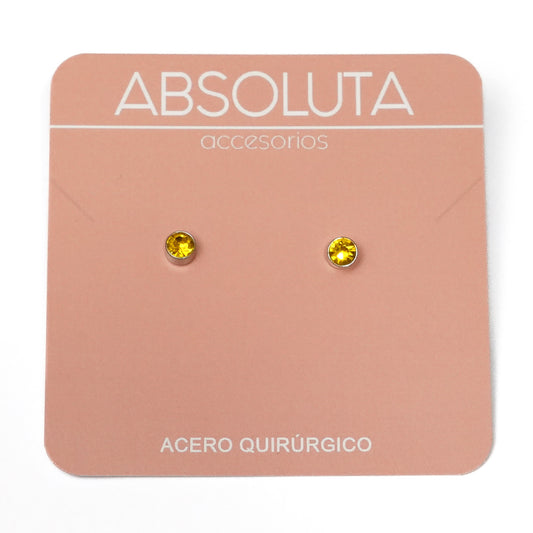 Miniaturas Brillito Amarillo - Acero Quirúrgico